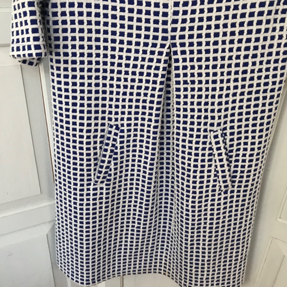 Tyler Boe Blue and White Checkered Dress - Picture 4 of 13